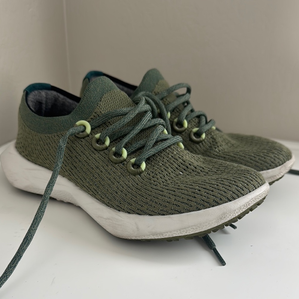 Allbirds Green Knit Sneakers